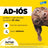 AdTab 900Mg Comprimidos Mastigáveis Cães 22-45Kg, 3Cpd