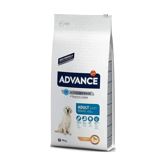 Advance Canine Adult Maxi Chicken Rice 14kg, comida de cão para cães