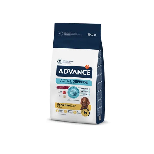 Advance Canine Adult Sensitive Lamb Sensitive Rice 12kg, alimento para cães