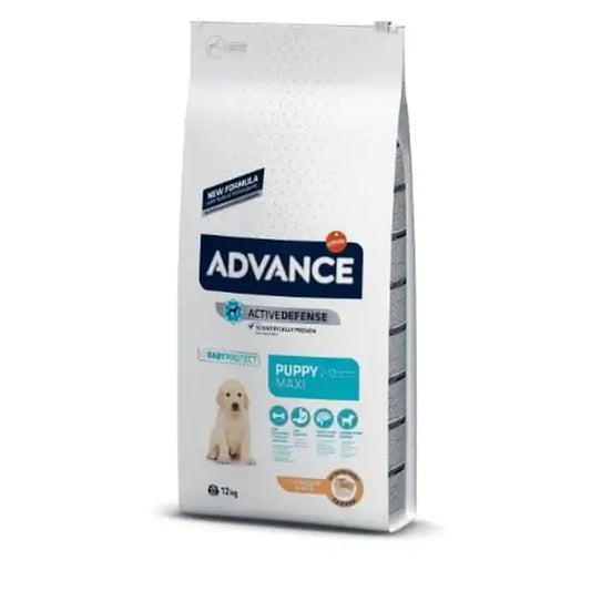 Advance Canine Puppy Maxi Chicken Rice 12Kg, alimento para cães