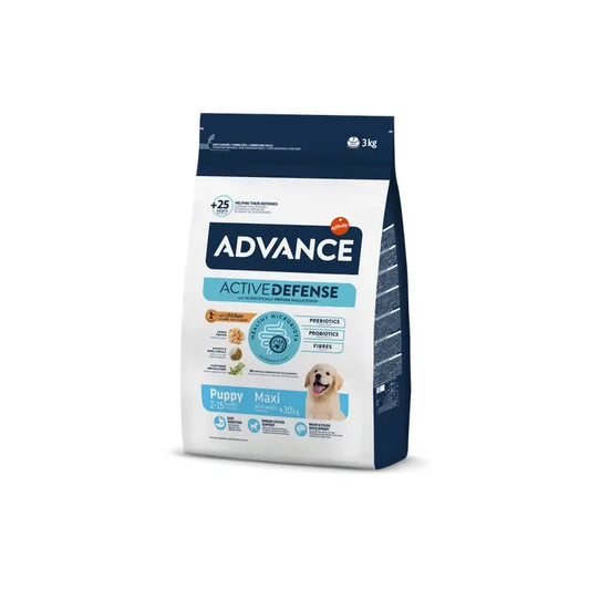 Advance Canine Puppy Maxi Chicken Rice 3Kg, alimento para cães