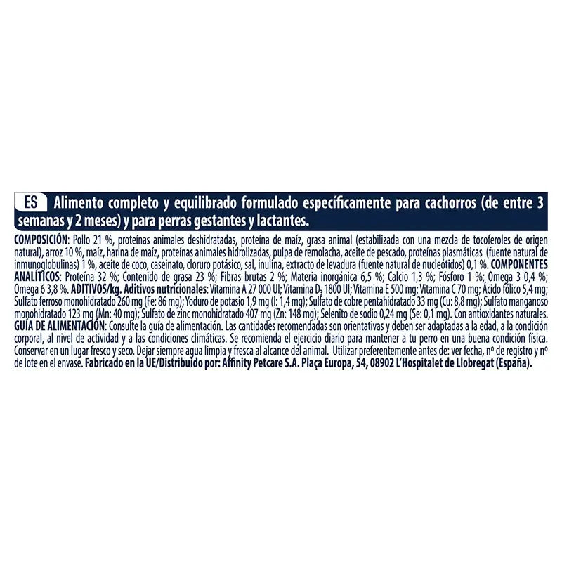 Advance Canine Puppy Protect Initial 3Kg, pienso para perros