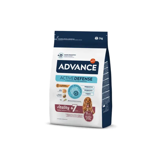 Avanço de frango médio canino avançado 3 kg