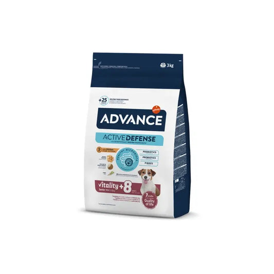 Avanço do Mini Frango Sênior Canine Rice 3kg