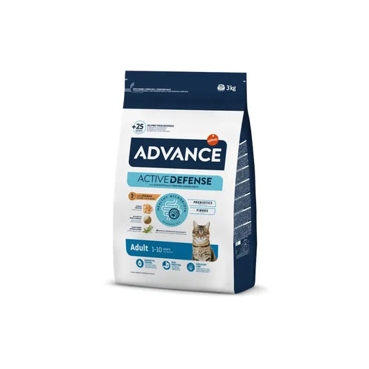Avanço de frango adulto de Feline Adultos 3 kg