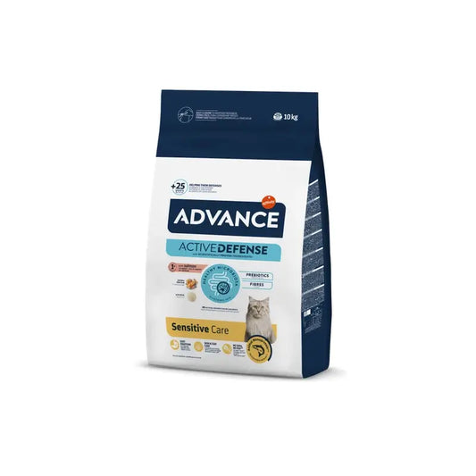 Advance de salmão sensível ao adulto felino, arroz de 10 kg