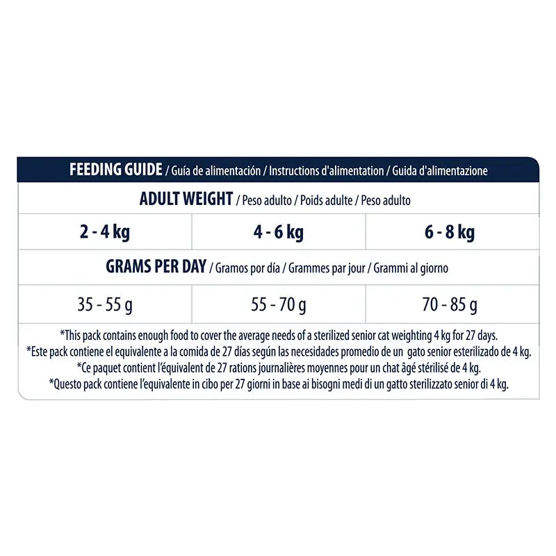 Advance Feline Senior+10 Esterilizado. Pollo 1,5Kg, pienso para gatos