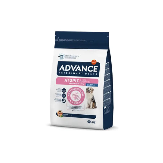 Avanço do veterinário adulto canino ATópico 3kg