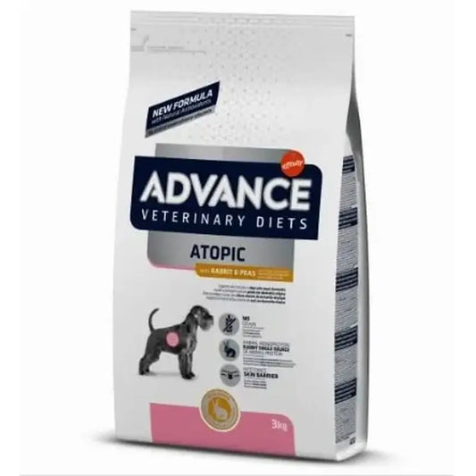 Avanço do Vet Canine Adult Atopic Rabbit 3kg
