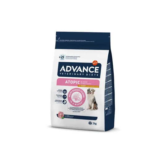 Avanço do Vet Canine Adult Atopic Rabbit 3kg