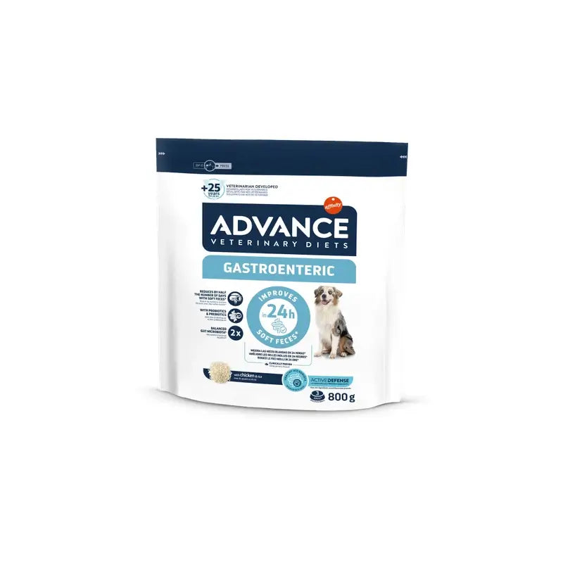 Advance Vet Canine Adultos Gastroentéricos, 800 g, comida para cães