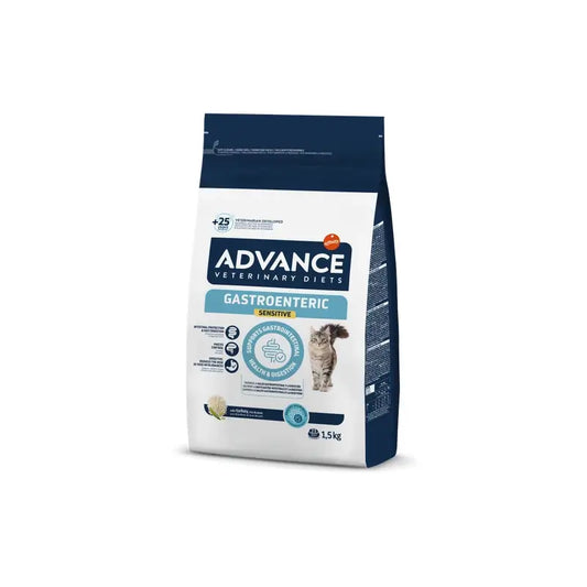 Avanço do veterinário Feline adulto Gastro sensível 1,5 kg