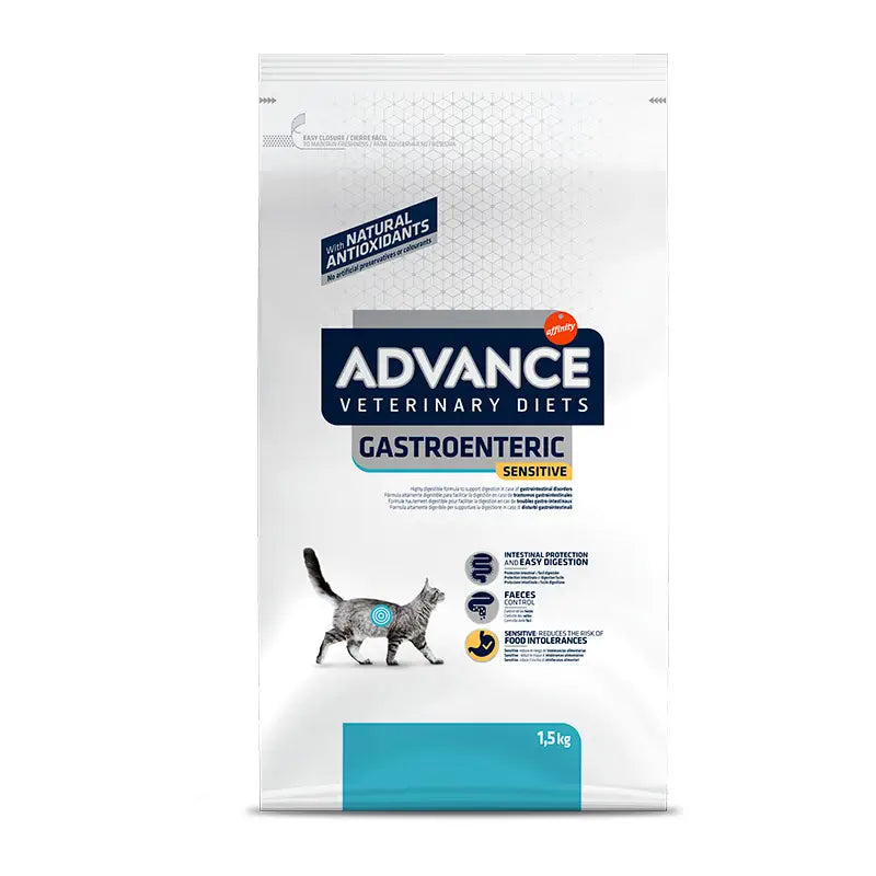 Advance Vet Feline Adult Gastro Sensitive 1,5Kg, pienso para gatos