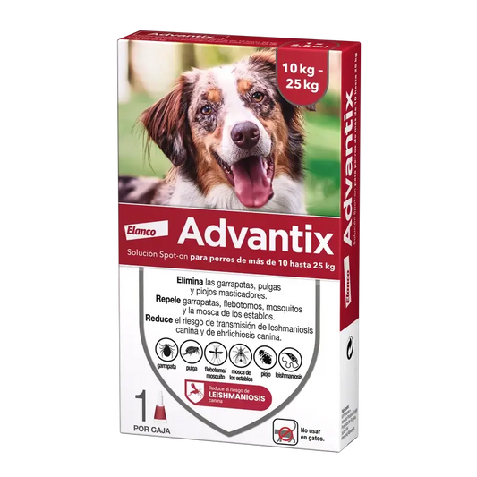 Advantix Mono Pipeta, 2,5 ml 10-25Kg