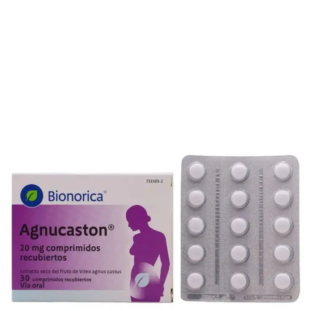 Agnucaston 20 Mg, 30 comprimidos