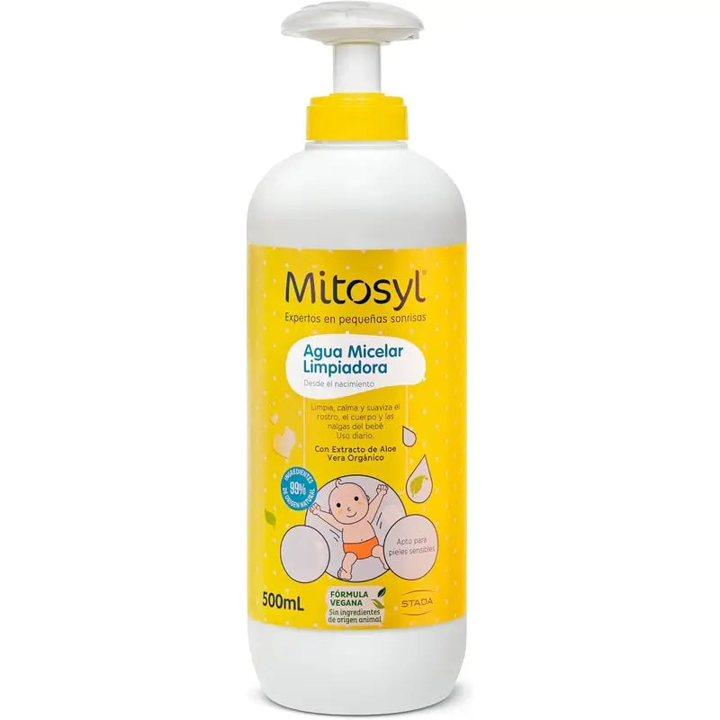 Mitosyl Baby Água Micelar Sem Enxaguamento , 500 ml
