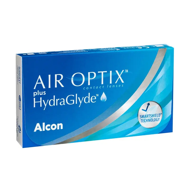 Air Optix Plus Hydraglade Lentes de Contacto Esféricas Mensais, 3 unidades - -0.25, 8.6, 14.2