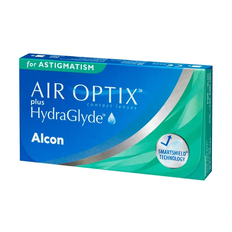 Air Optix Plus HydraGlyde Lentes Toric Mensais , 6 unidades - -5.00, -2.25, 100, 8.7, 14.50