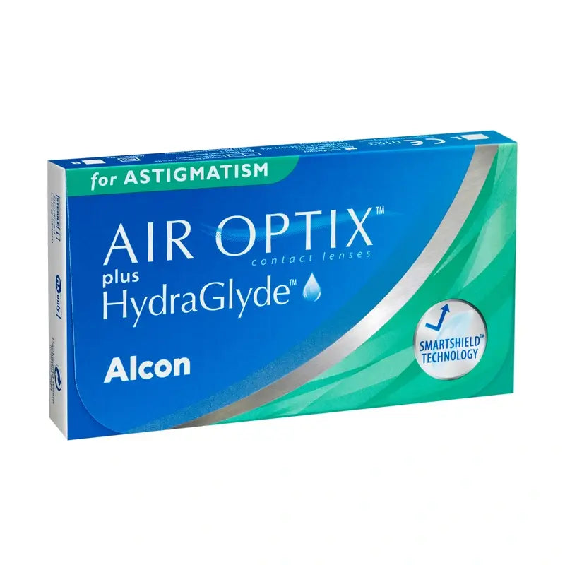Air Optix Plus HydraGlyde Lentes Toric Mensais , 6 unidades - -4.25, -0.75, 60, 8.7, 14.50