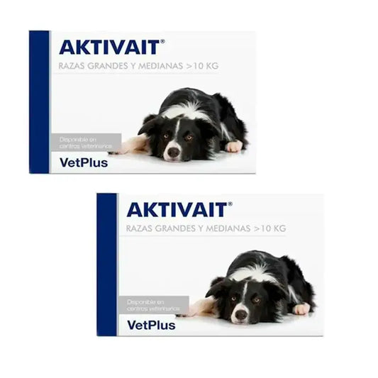 Aktivait Large Breed Dog Blister, Embalagem 2 x 60 Comprimidos