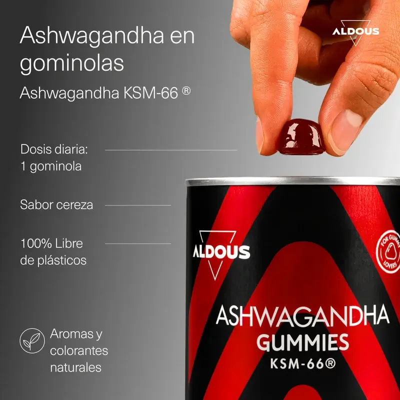 Aldous Bio Ashwagandha Ksm-66 , 120 gomas