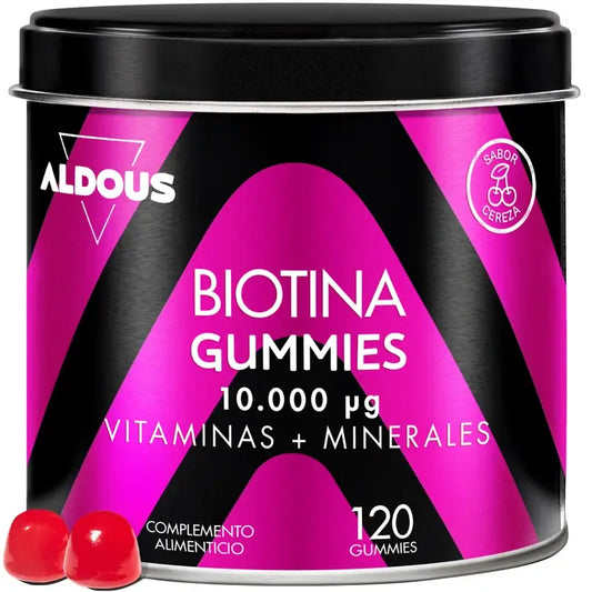 Aldous Bio Biotin , 120 gomas