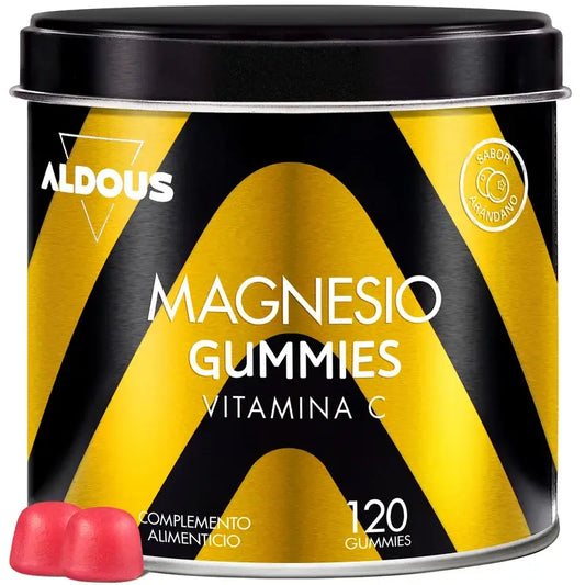 Aldous Bio Citrato de Magnésio Gomas , 120 gomas