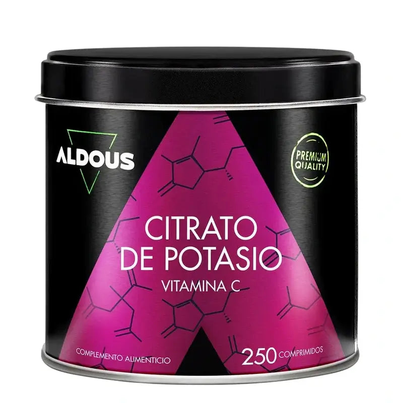 Aldous Bio Citrato de Potássio , 250 comprimidos