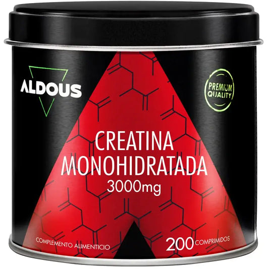 Aldous Bio Creatina Monohidrato , 200 comprimidos