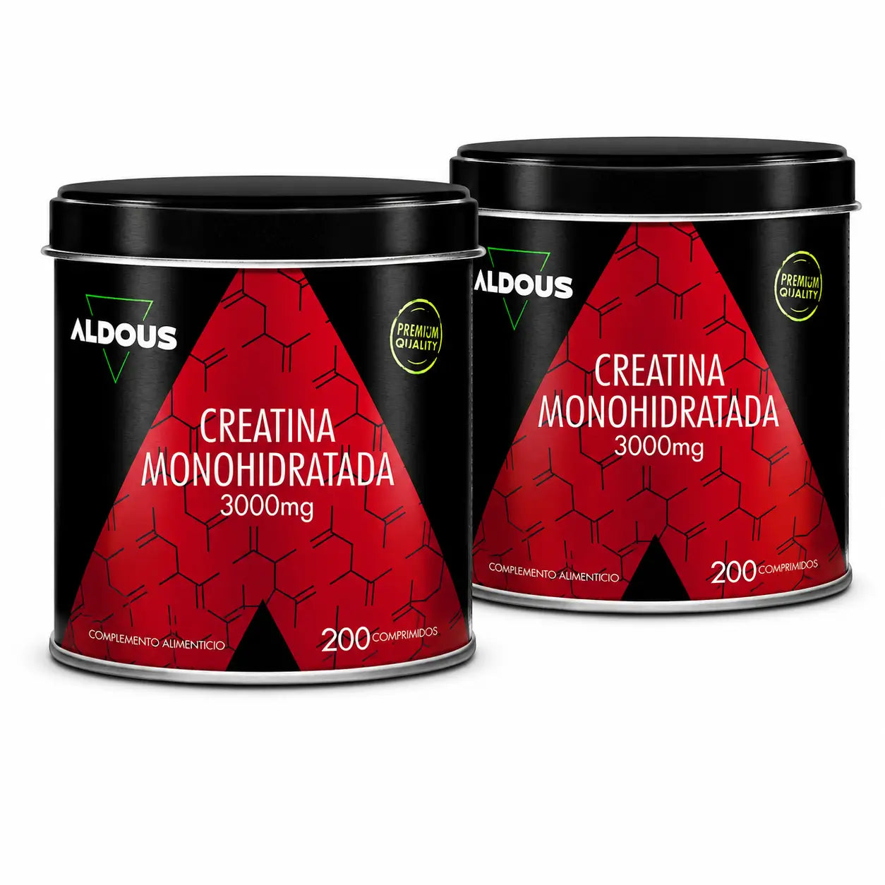Aldous Bio Creatina Monohidrato , 200 Comprimidos , embalagem 2