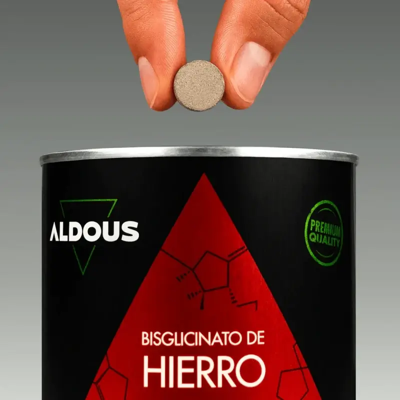 Aldous Bio Iron Vitamina C, B12 e Ácido Fólico , 200 cápsulas
