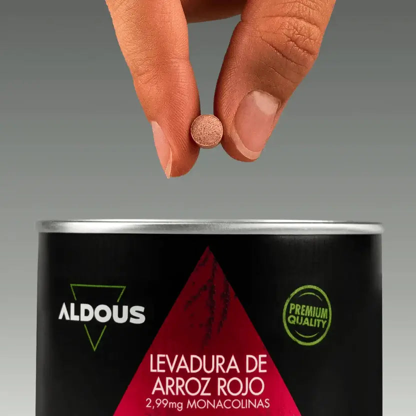Aldous Bio Aldous Levedura Vermelha de Arroz com Coenzima Q10 , 400 comprimidos