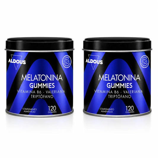Aldous Bio Melatonin , 120 Gomas , embalagem 2