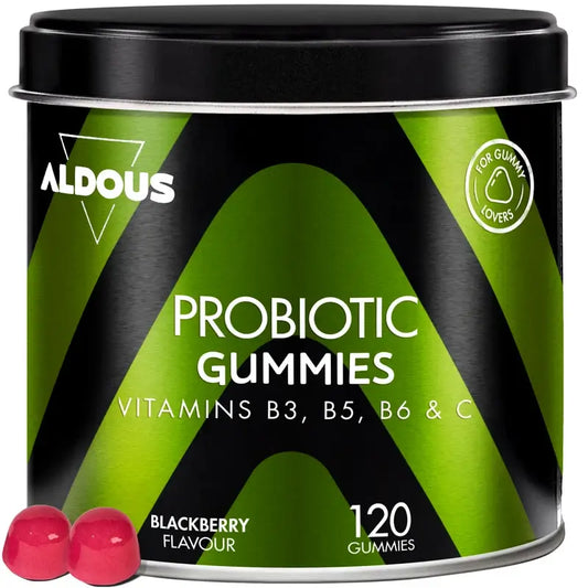 Aldous Bio Probióticos com Vitaminas em Gomas , 120 Gomas