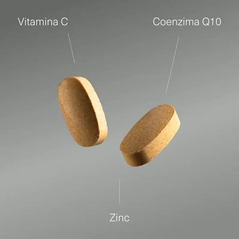 Aldous Bio Vitamina C com Zinco e Coenzima Q10, 400 comprimidos
