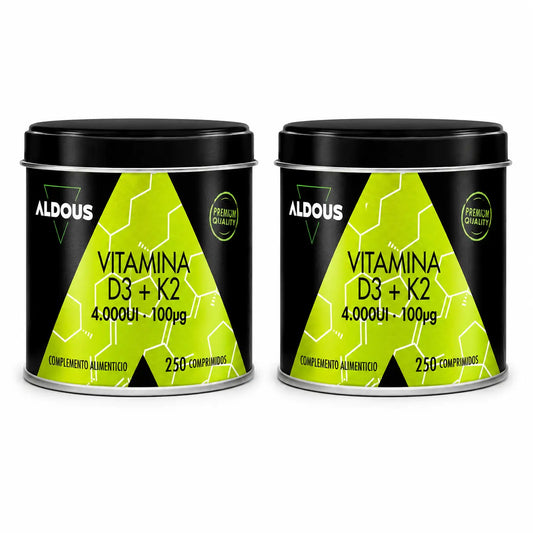 Aldous Bio Vitamina D3 + K2, 250 Comprimidos , embalagem 2