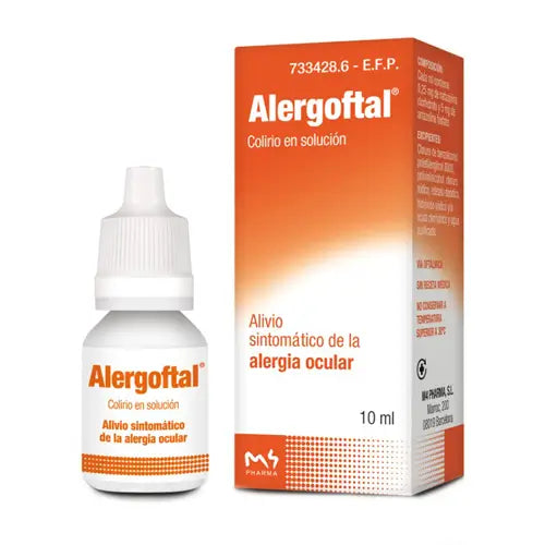 Alergoftal 5/0,25 mg/ml Colírio 10 ml