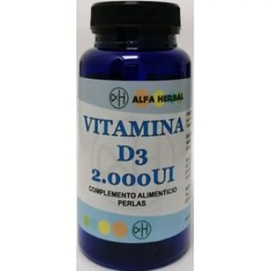 Alfa Herbal  Vitamina D3 2000Ui 100Perlas