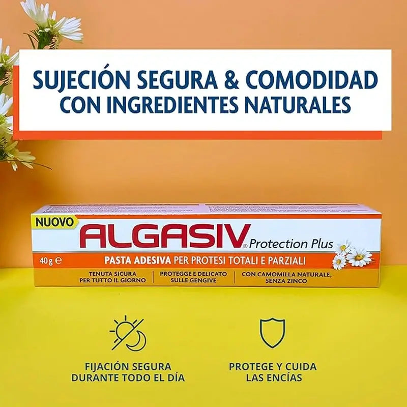 Pasta adesiva Algasiv Protection Plus 40Gr