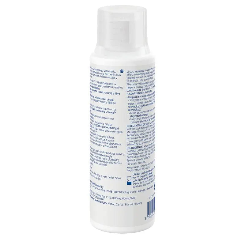 Virbac Allercalm 250 ml Champú