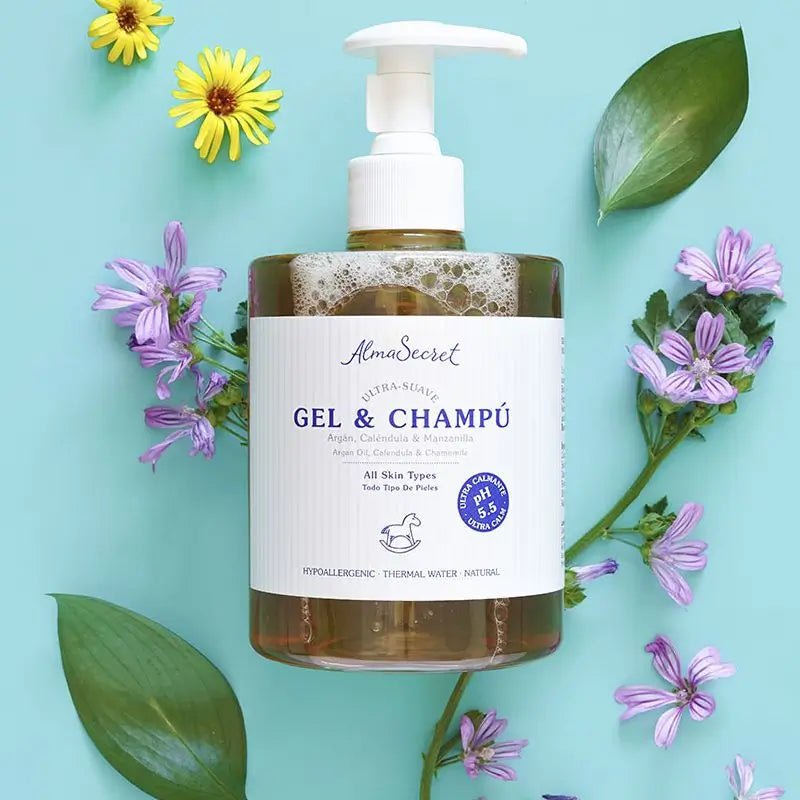 Alma Secret Gel-Shampoo Suave com Argão, Calêndula e Camomila
