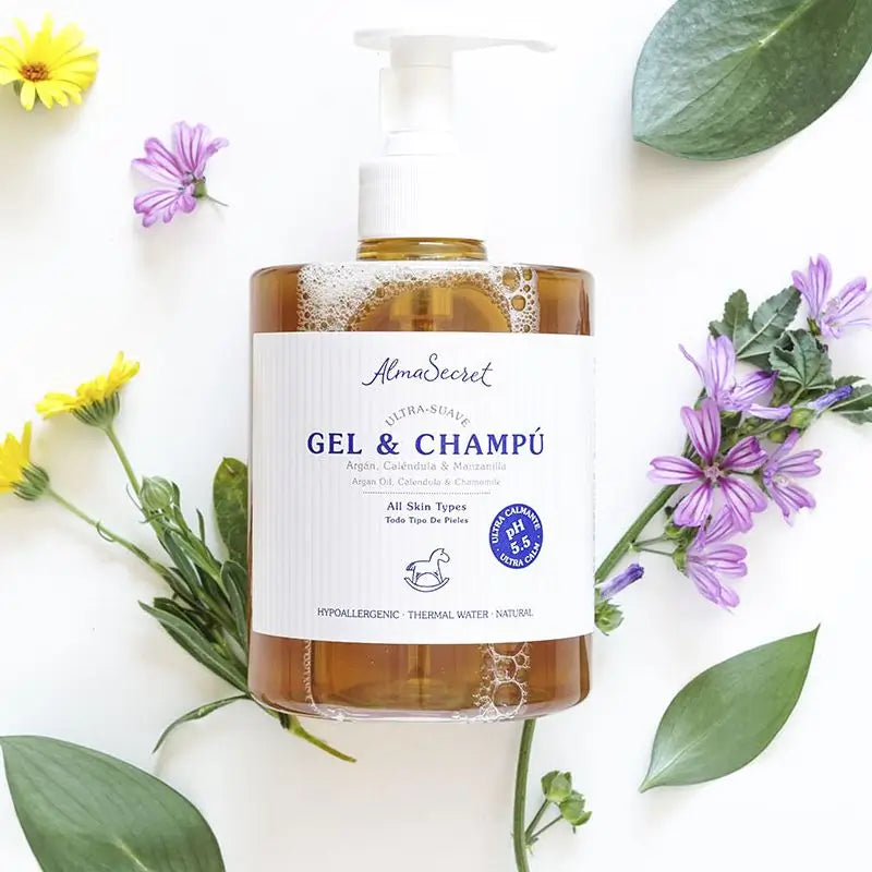 Alma Secret Gel-Shampoo Suave com Argão, Calêndula e Camomila