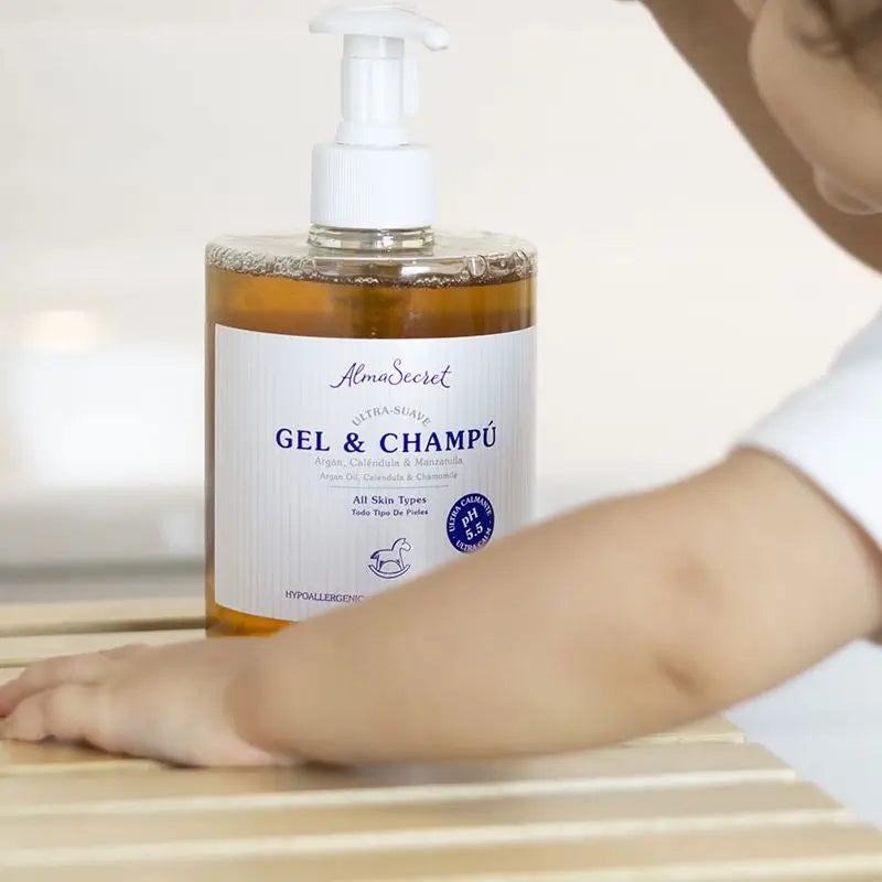Alma Secret Gel-Shampoo Suave com Argão, Calêndula e Camomila