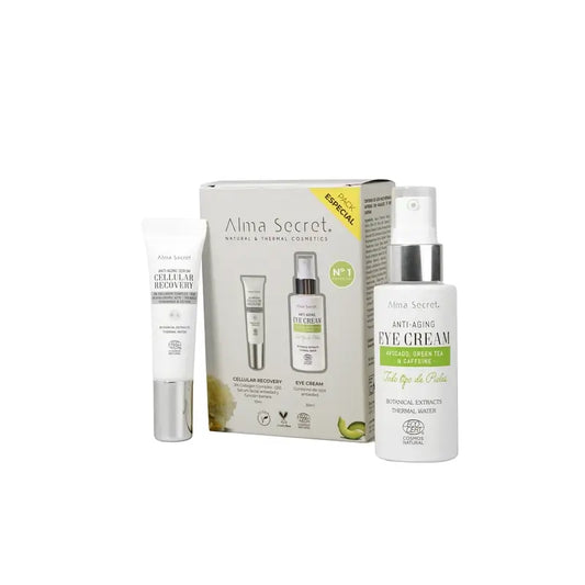 Alma Secret Pack Abacate Contorno de Olhos 30 Ml + Recuperação Celular 10 Ml