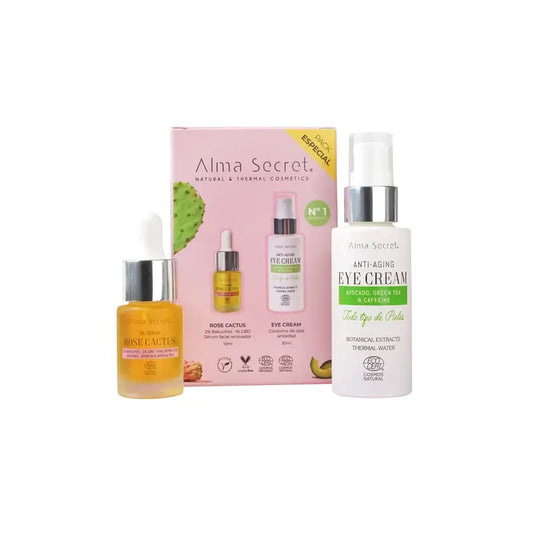 Alma Secret Pack Contorno de Olhos Abacate 30 Ml + Cato Rosa 10 Ml