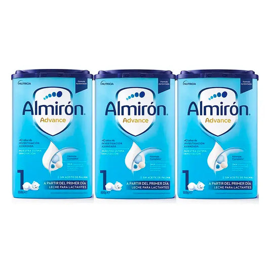 Almirón Advance 1, embalagem de 3 x 800g