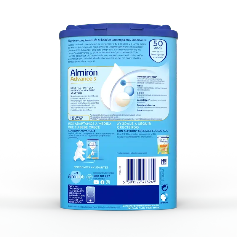 Almirón Advance 3, 12 x 800 gramas