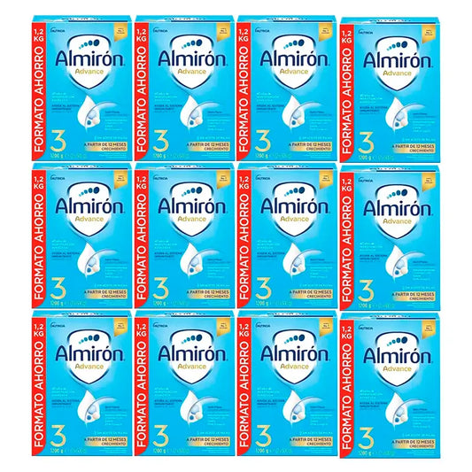 Almirón Advance 3, embalagem de 12 x 1200g