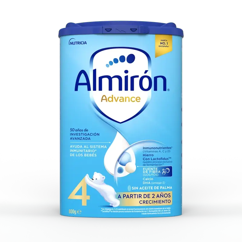 Almirón Advance 4, embalagem de 6 x 800g