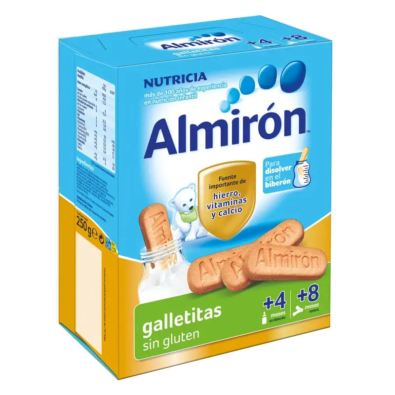 Almirón Biscoitos sem glúten 250 gr